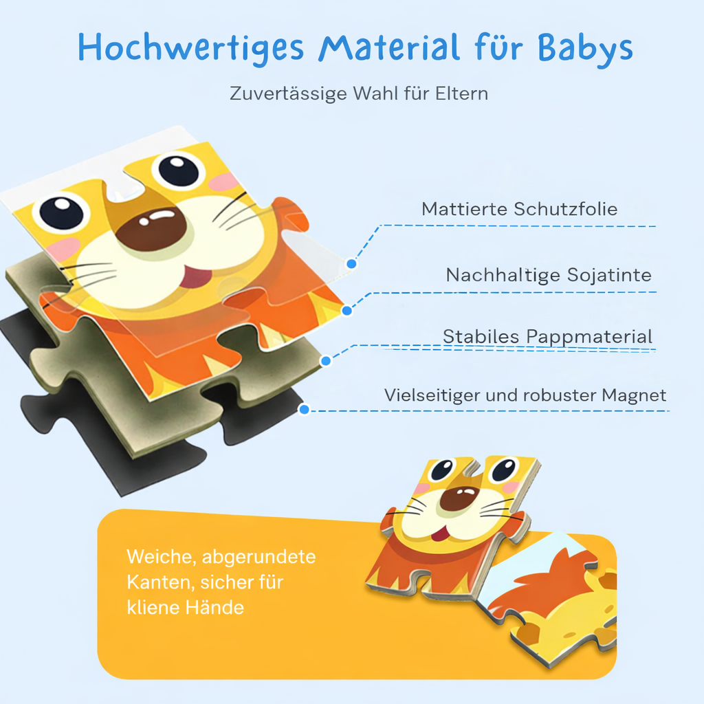 Magnetic Puzzle Book for Kids – Instant Favorite! - Lamylie