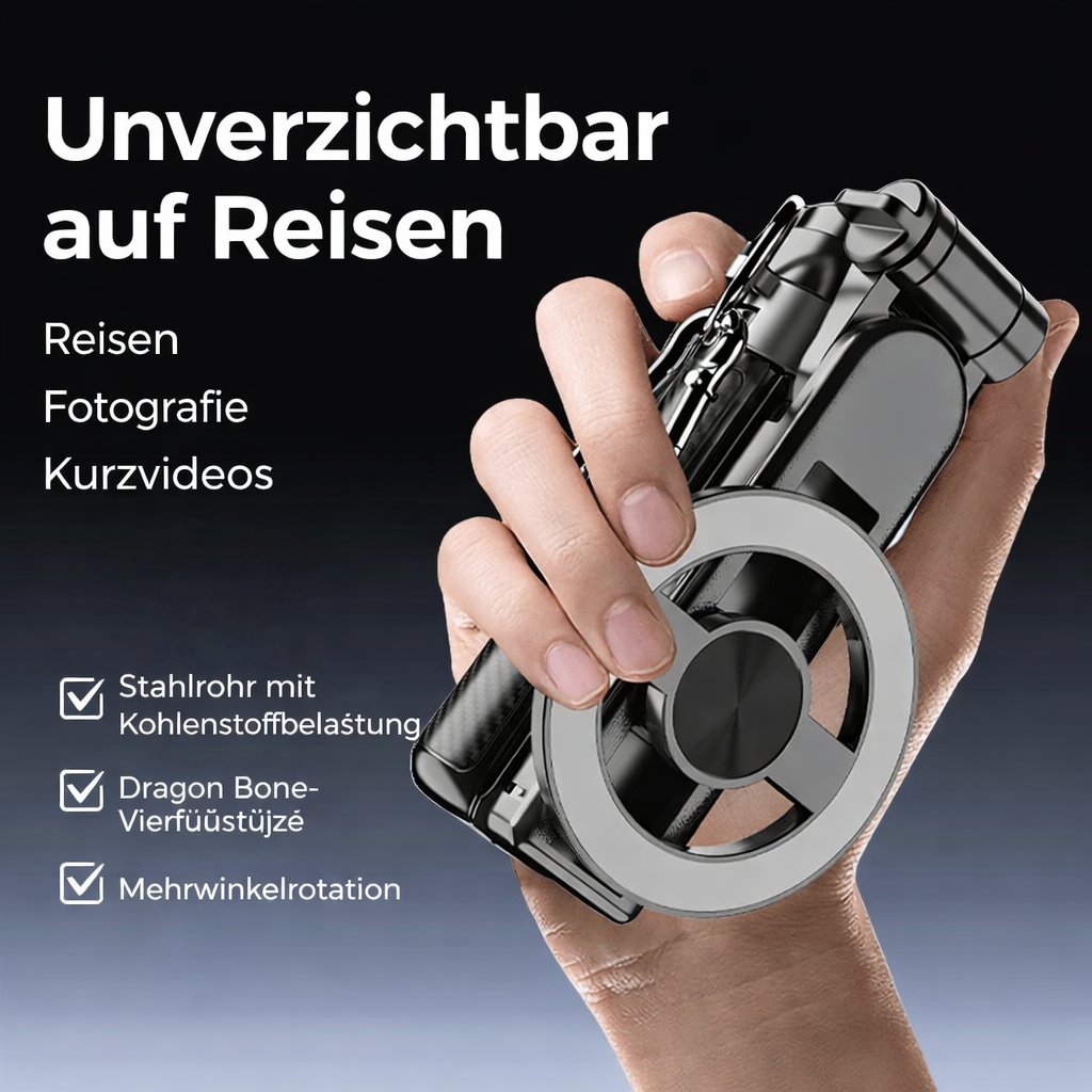 MagnetMount Pro - Caméra professionnelle pour des prises de vue nettes et stables partout - Lamylie