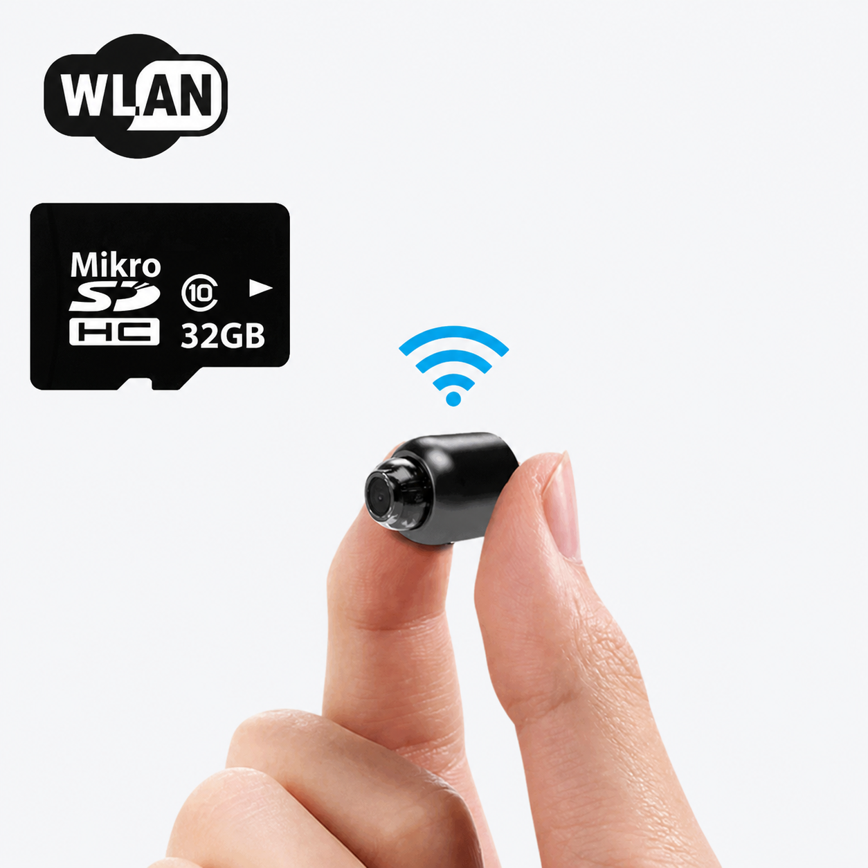Mini caméra de surveillance Wi-Fi avec vision nocturne - Lamylie