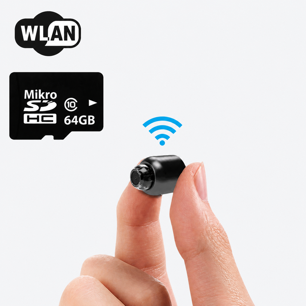 Mini caméra de surveillance Wi-Fi avec vision nocturne - Lamylie