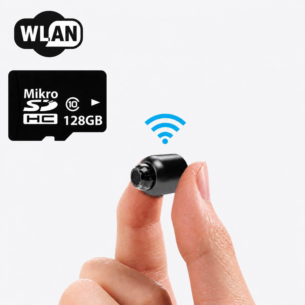 Mini caméra de surveillance Wi-Fi avec vision nocturne - Lamylie