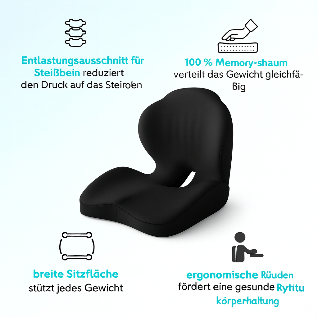 Komfortsitz – schmerz- und spannungsfrei sitzen - Lamylie