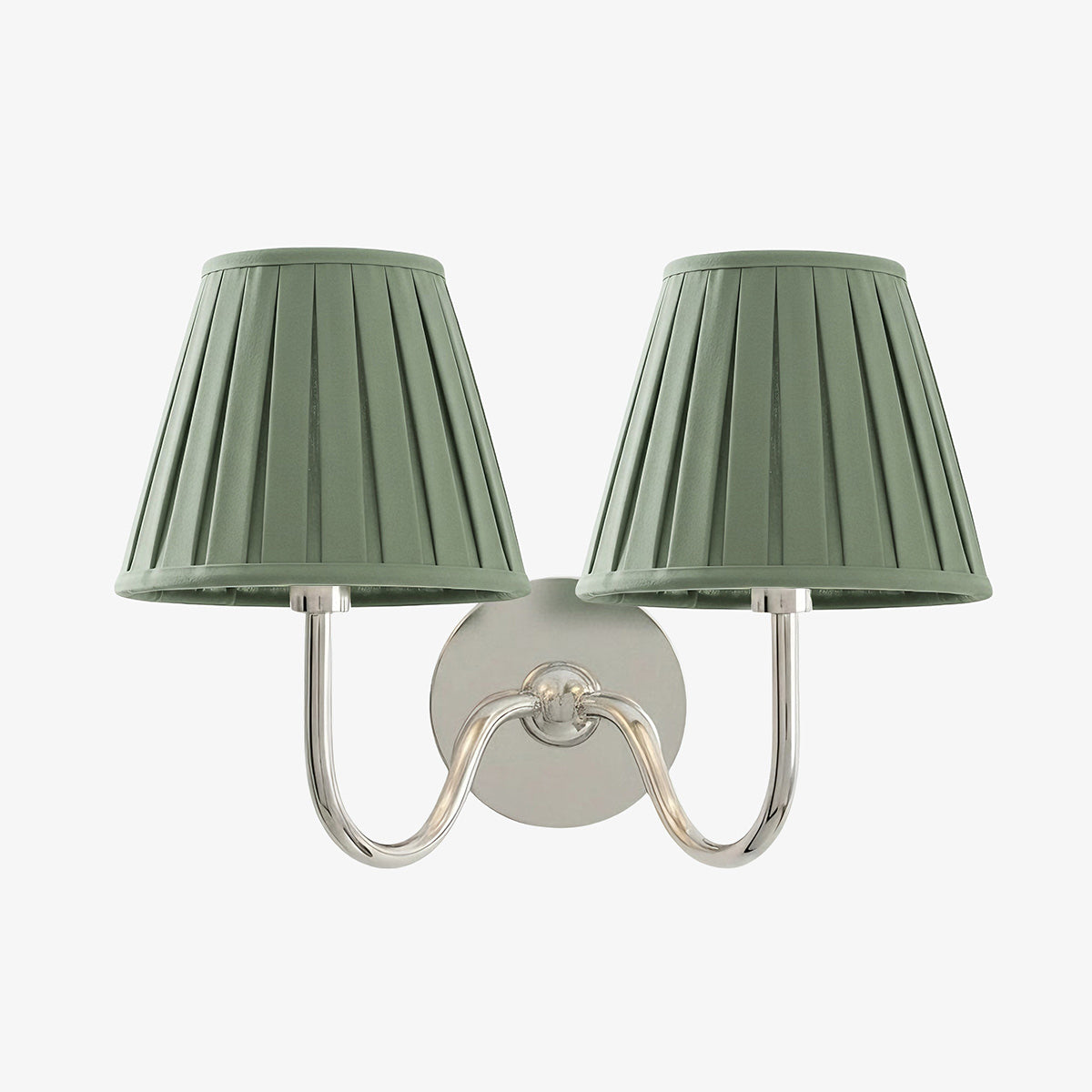 Wall Lamp with Pleated Fabric Shade | Classic Lighting for Bedroom and Living Room - Lamylie