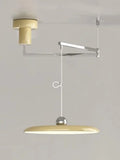 Adjustable Pendant Lamp with Swivel Arm | Minimalist Industrial Metal Lighting - Lamylie