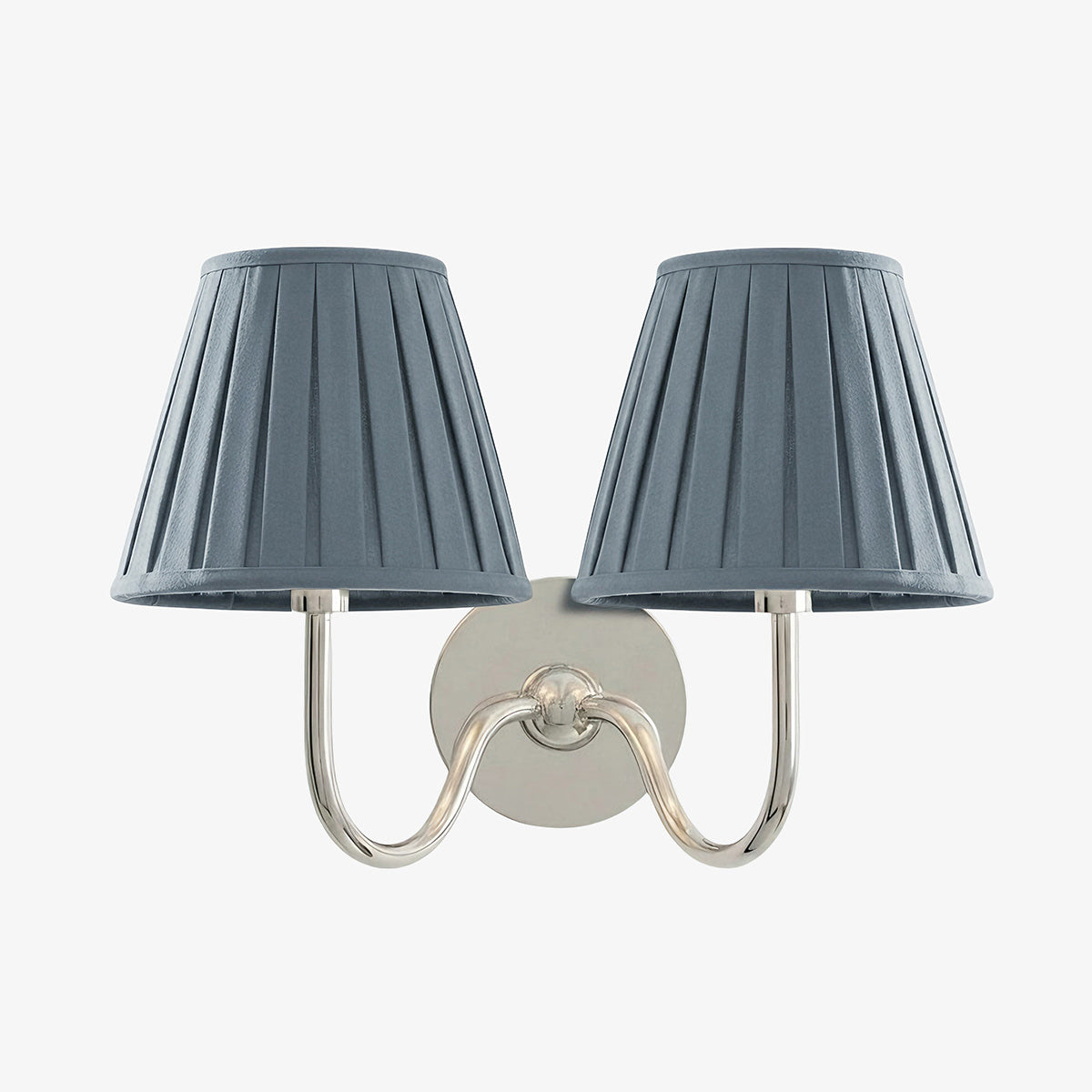 Wall Lamp with Pleated Fabric Shade | Classic Lighting for Bedroom and Living Room - Lamylie