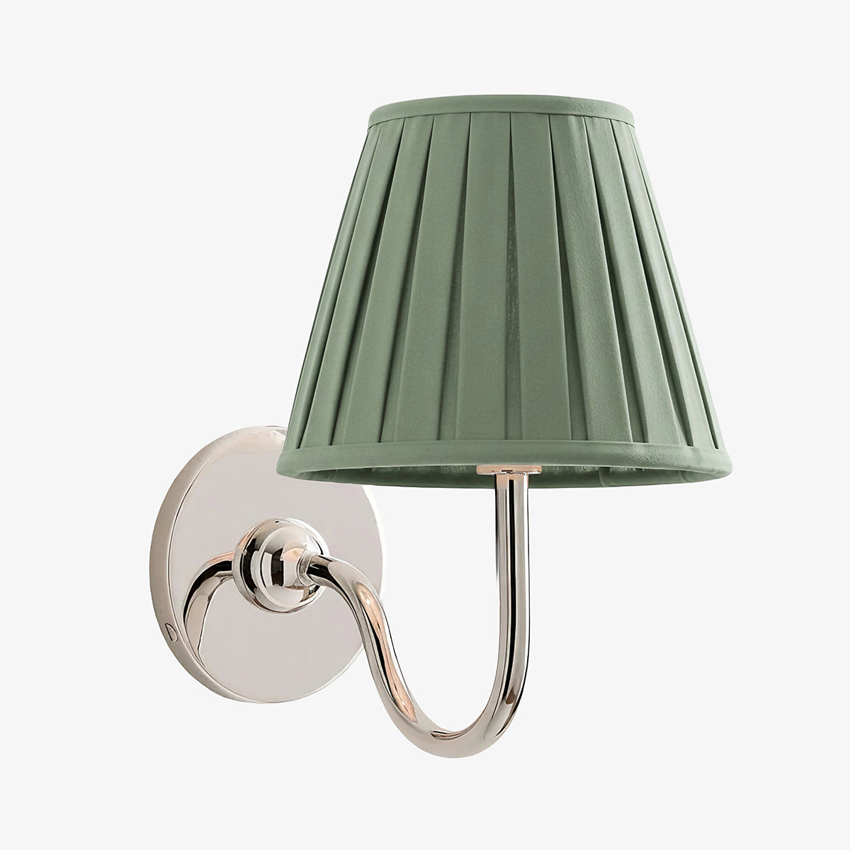 Wall Lamp with Pleated Fabric Shade | Classic Lighting for Bedroom and Living Room - Lamylie