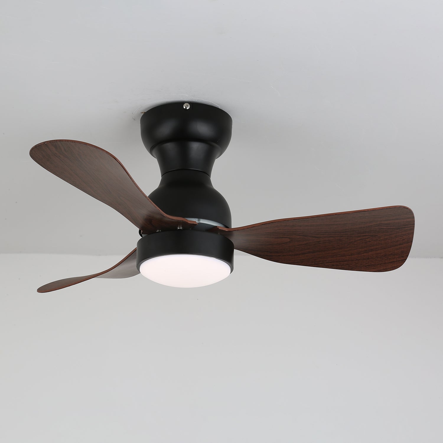 Nowoczesny wentylator sufitowy ze zintegrowanym oświetleniem LED Ø70 cm | Cichy i stylowy - Lamylie