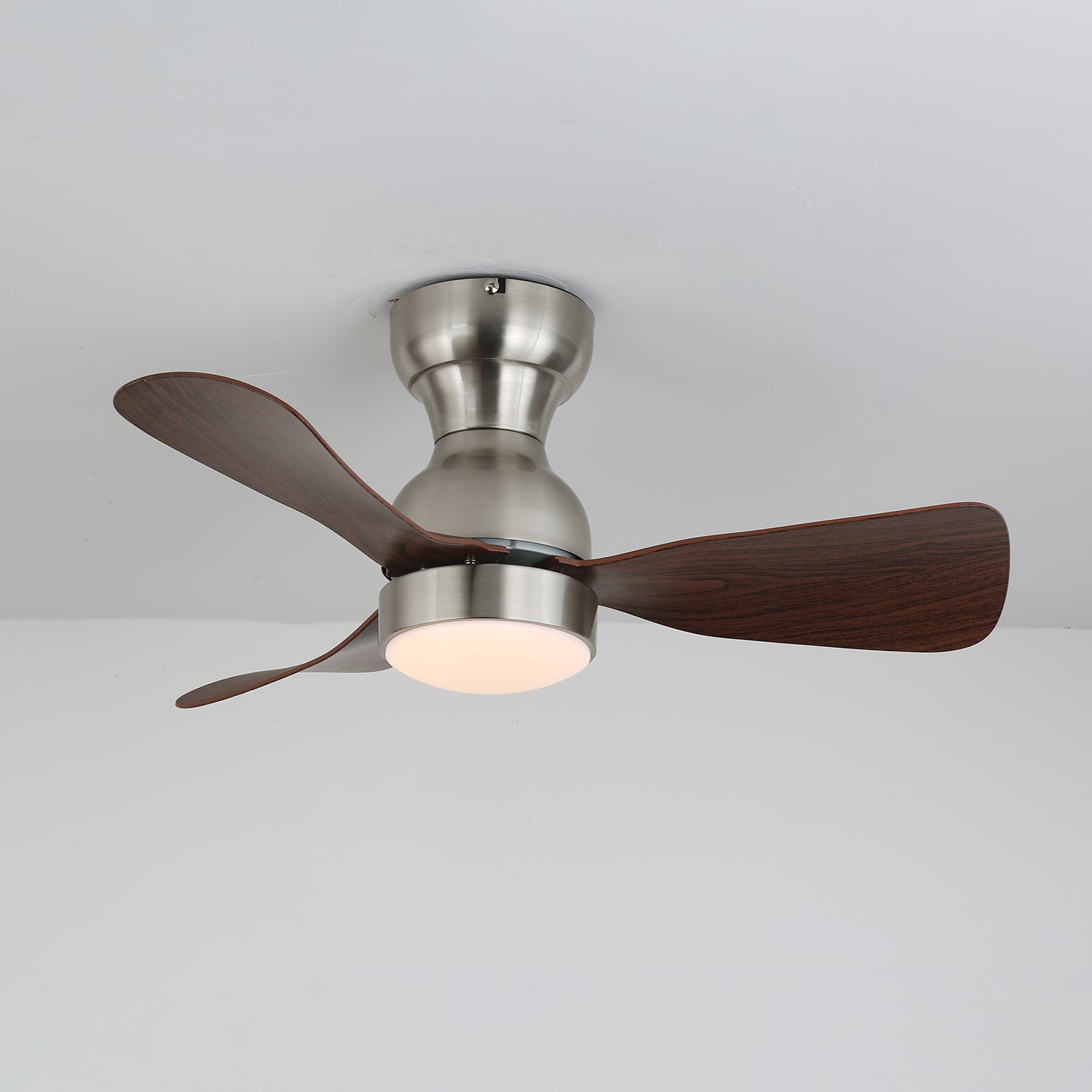 Nowoczesny wentylator sufitowy ze zintegrowanym oświetleniem LED Ø70 cm | Cichy i stylowy - Lamylie