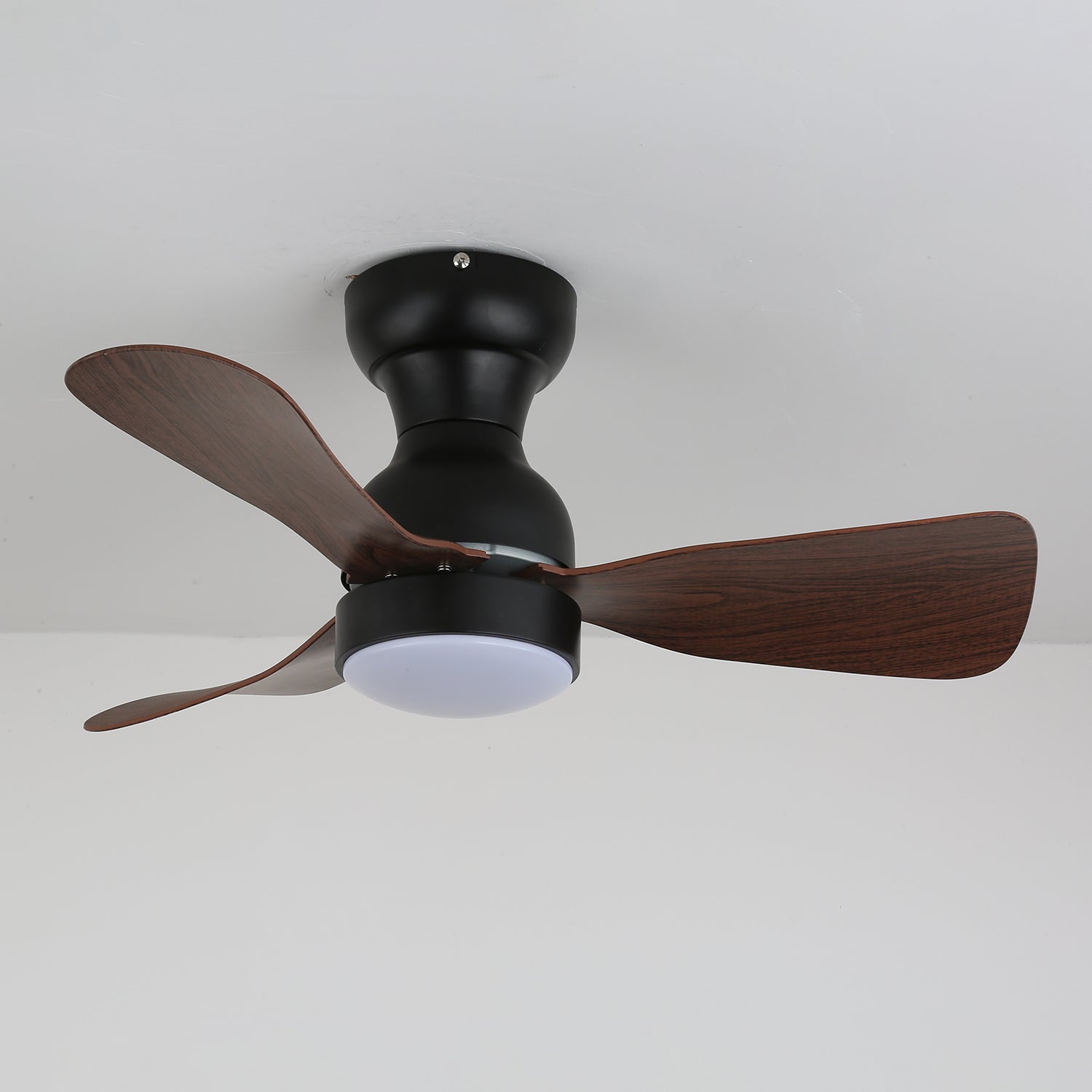 Nowoczesny wentylator sufitowy ze zintegrowanym oświetleniem LED Ø70 cm | Cichy i stylowy - Lamylie