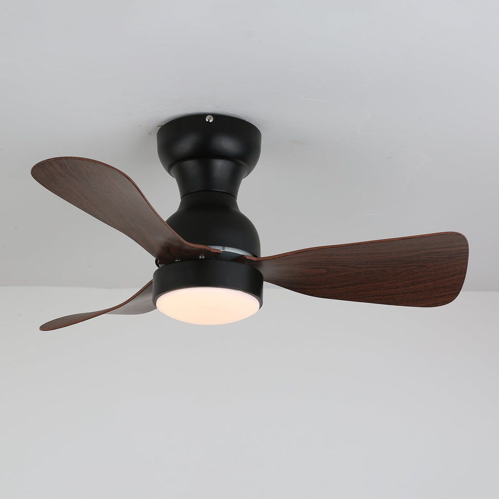 Nowoczesny wentylator sufitowy ze zintegrowanym oświetleniem LED Ø70 cm | Cichy i stylowy - Lamylie