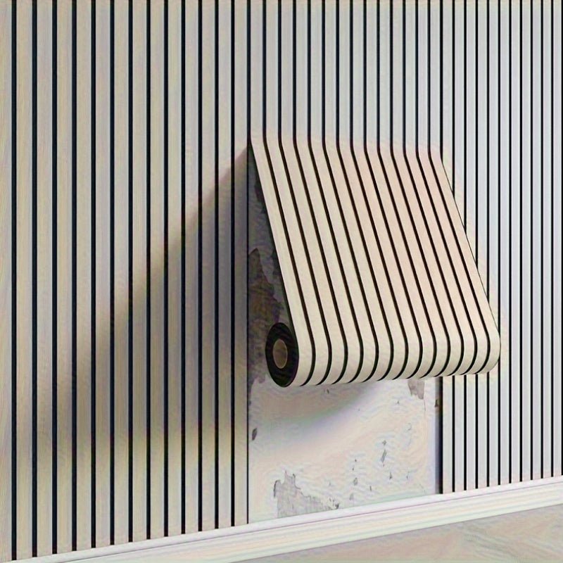Ecowall αυτοκόλλητα τρισδιάστατα πάνελ τοίχου από PVC με ρεαλιστική όψη ξύλου
