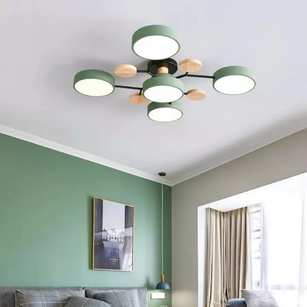 LumaCircle kerek LED-es mennyezeti lámpa — energiatakarékos lámpatest