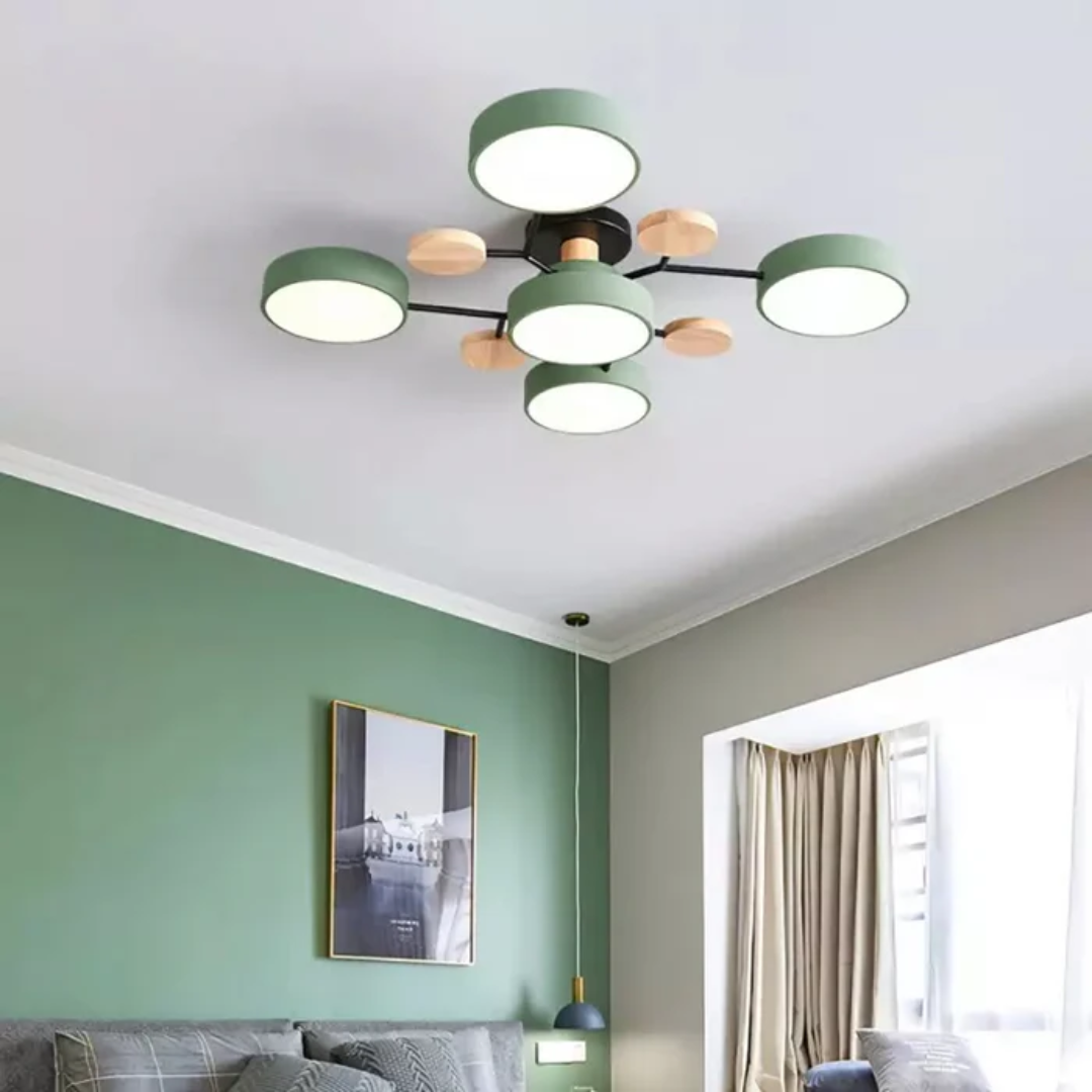 LumaCircle kerek LED-es mennyezeti lámpa — energiatakarékos lámpatest