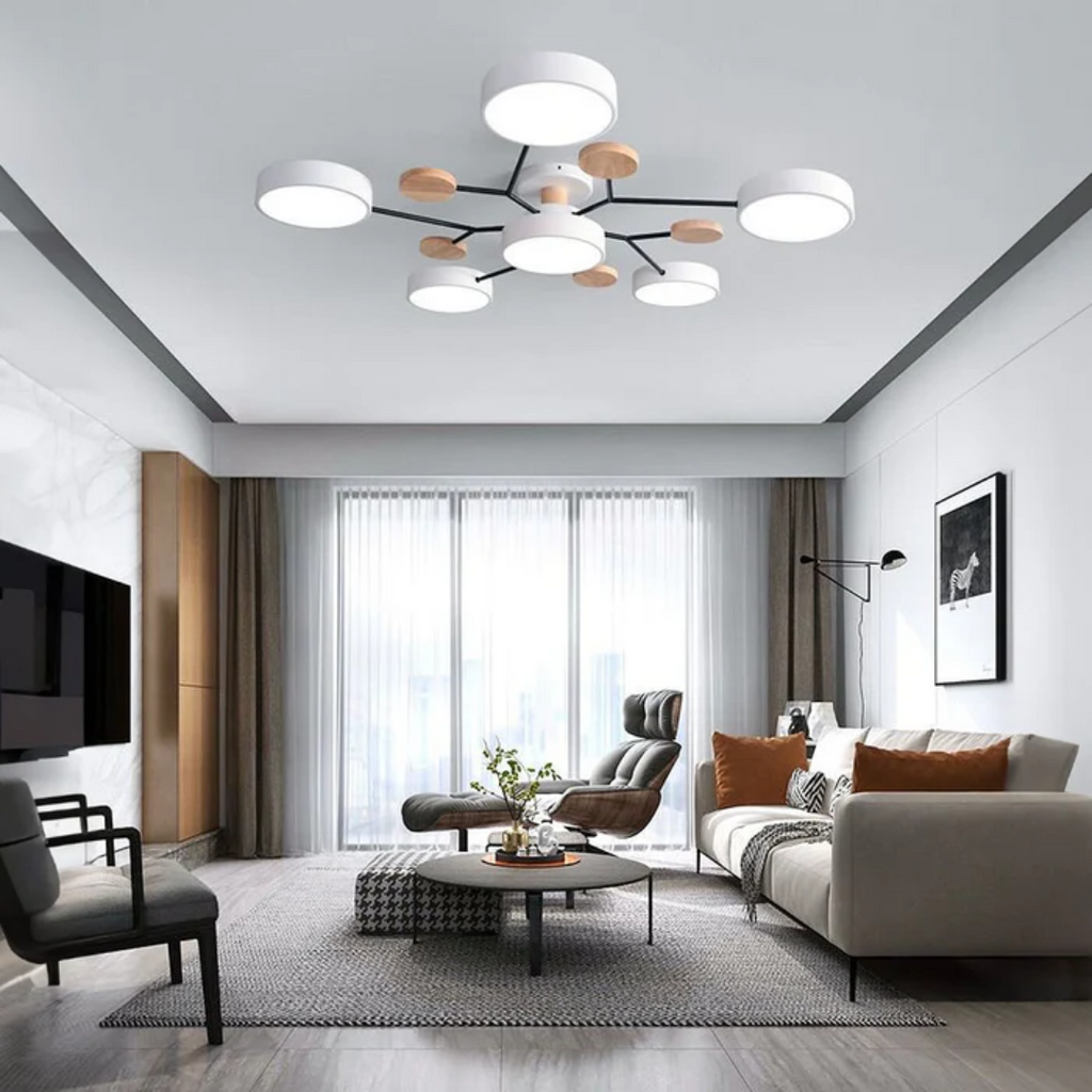 LumaCircle kerek LED-es mennyezeti lámpa — energiatakarékos lámpatest