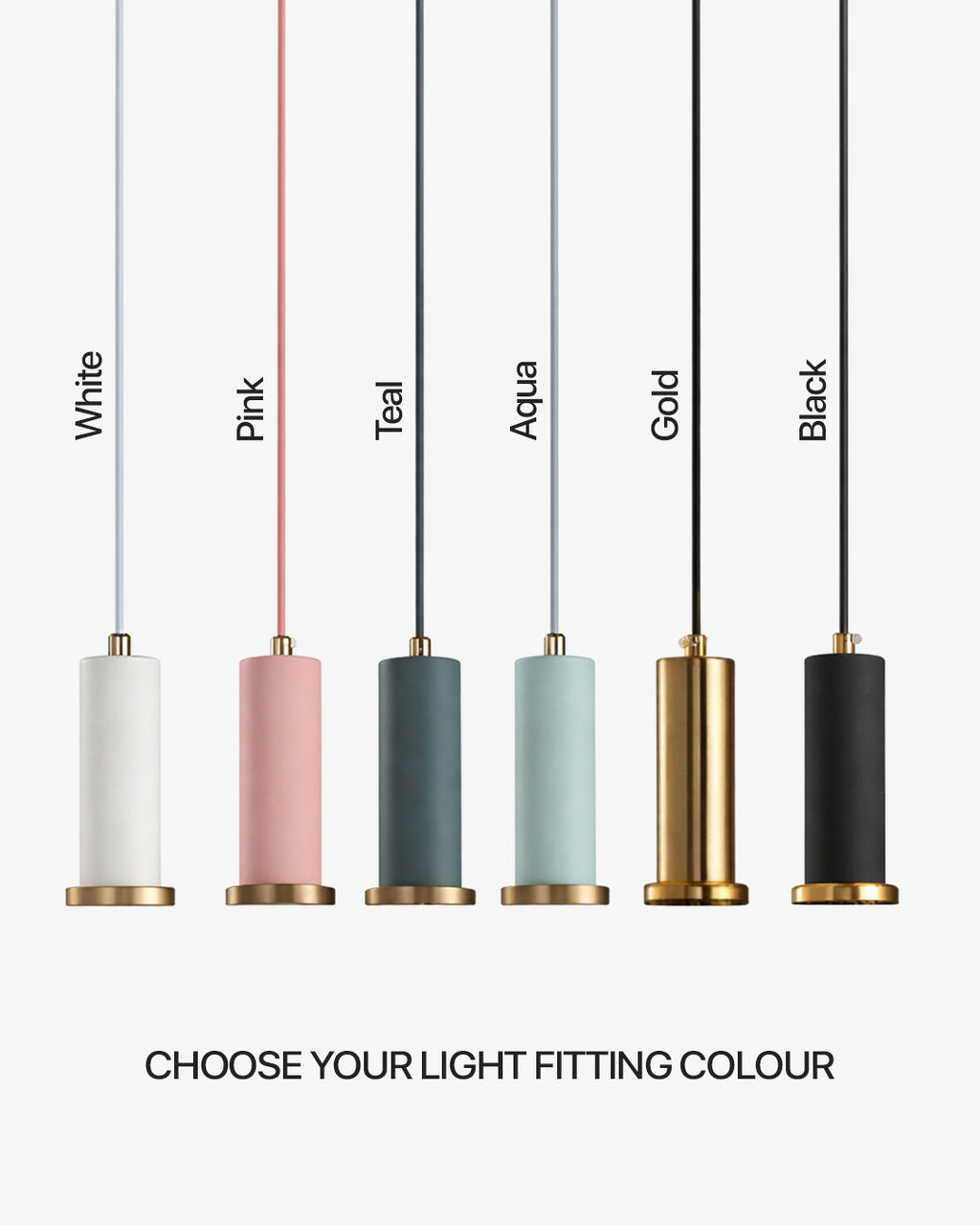 CLYDE Modern Pendant Lamp with Colored Glass Shade | Scandinavian Design for Living Room & Dining Room | E27 Socket - Lamylie