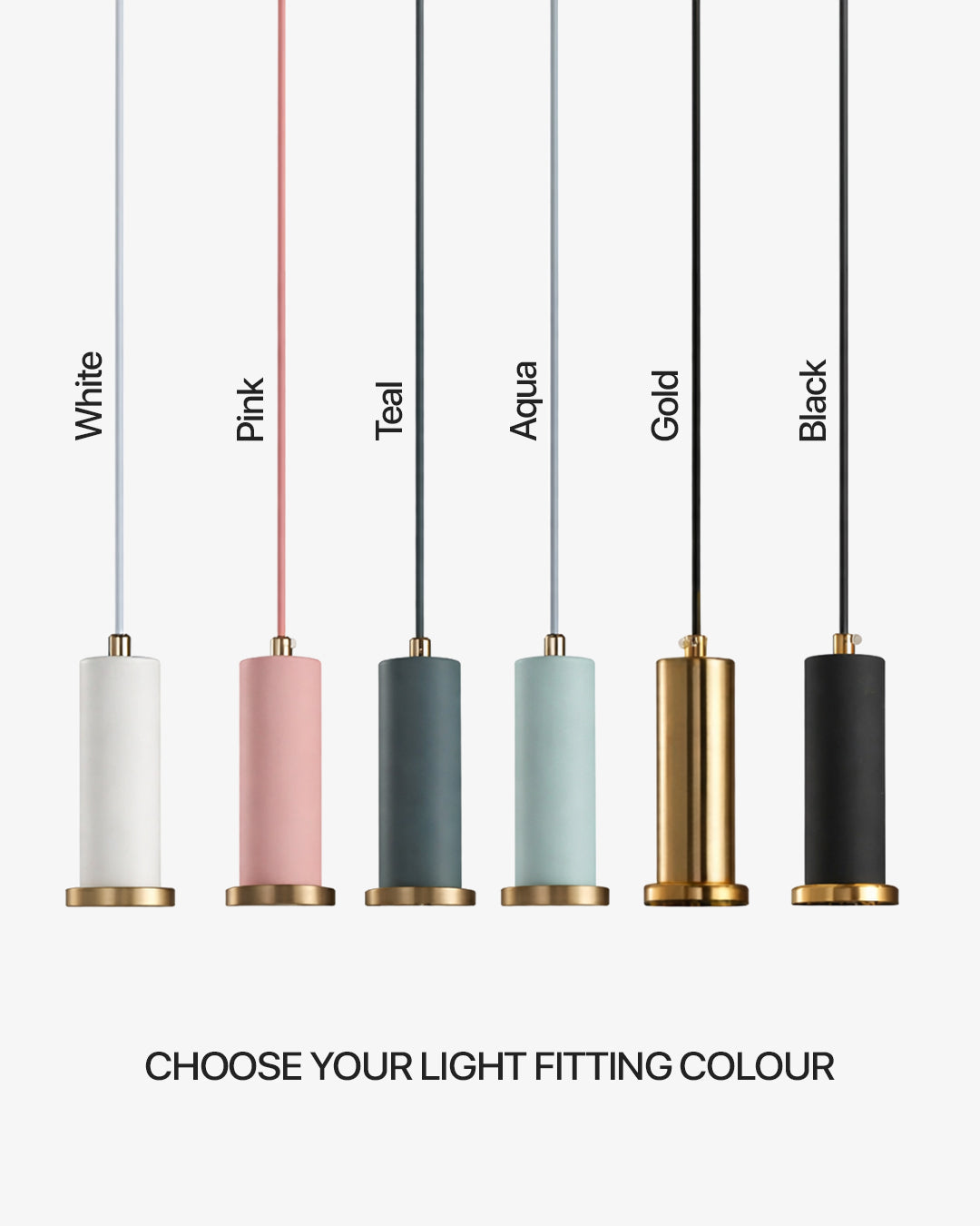 CLYDE Modern Pendant Lamp with Colored Glass Shade | Scandinavian Design for Living Room & Dining Room | E27 Socket - Lamylie