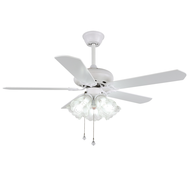 Ventilateur de plafond ludique Carlo avec éclairage — ventilateur pour enfants au design coloré avec 6 vitesses et télécommande, ø107 cm - Lamylie
