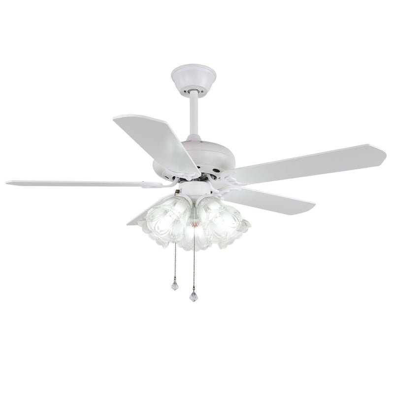 Ventilateur de plafond ludique Carlo avec éclairage — ventilateur pour enfants au design coloré avec 6 vitesses et télécommande, ø107 cm - Lamylie