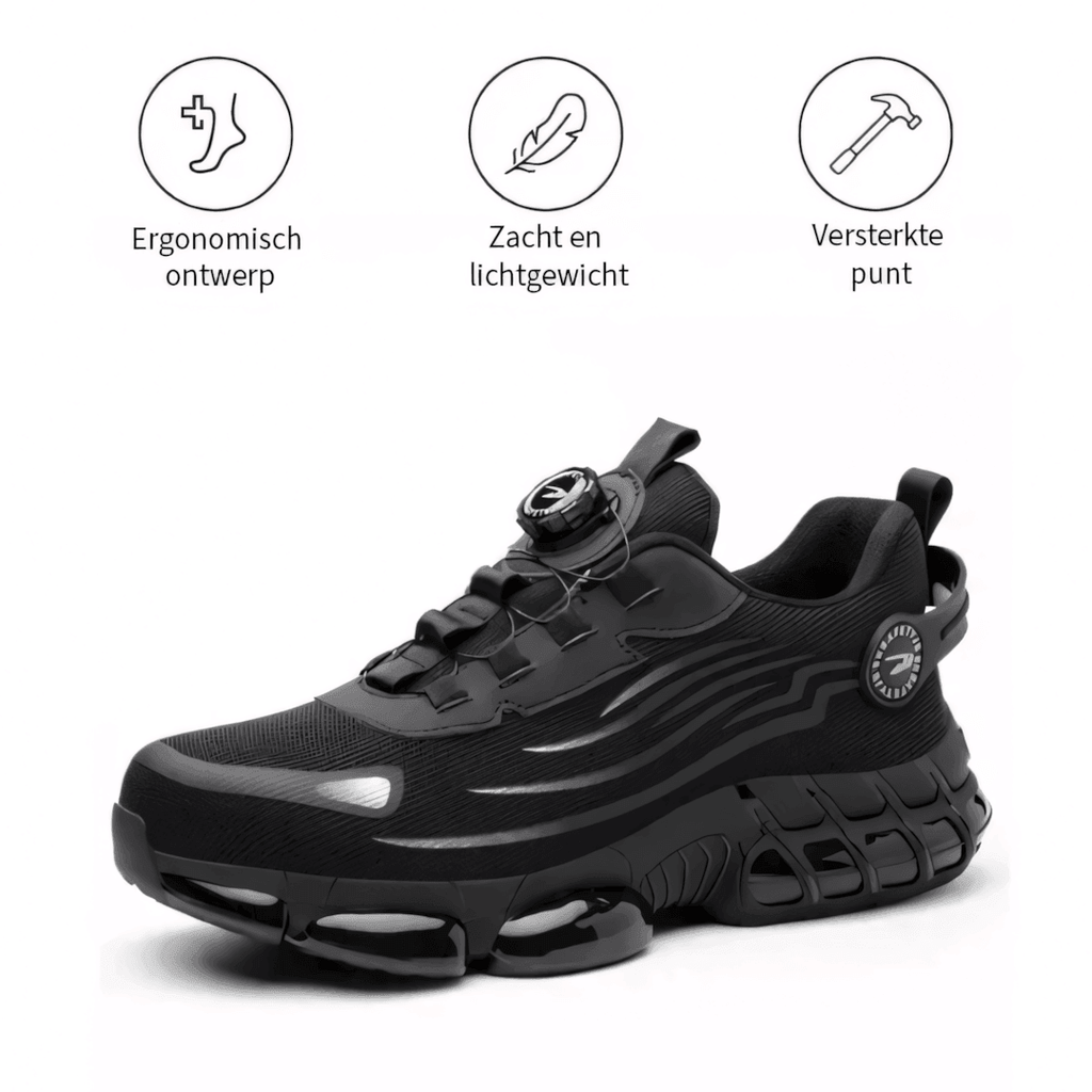 Sapatos de trabalho ortopédicos Comfysole — Antiderrapantes, suporte do arco do pé, conforto durante todo o dia