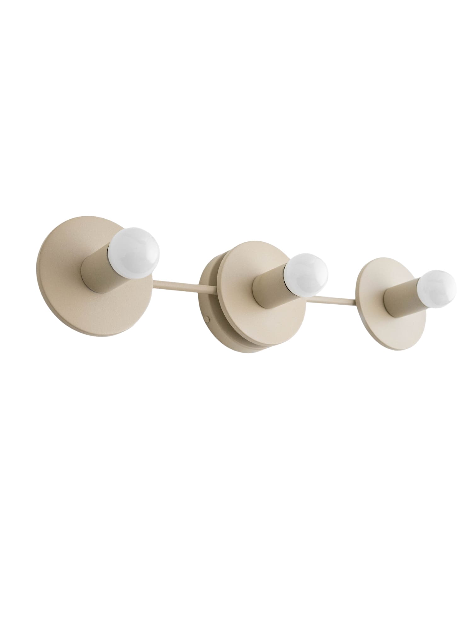 Minimalist Bathroom Lamp with Three Light Points - Available in Multiple Colors - Lamylie