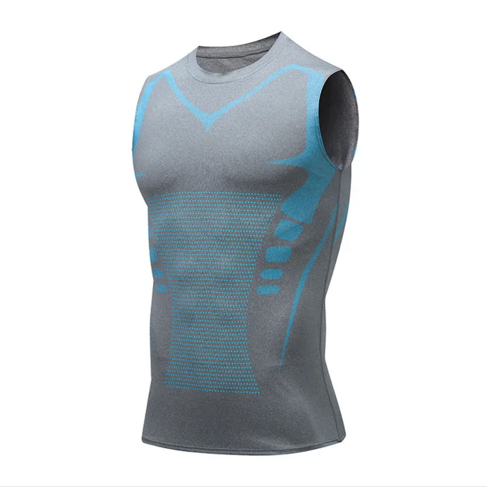 Men's Compression Shaping Vest – Slimming, Seamless, and Breathable Support - Lamylie