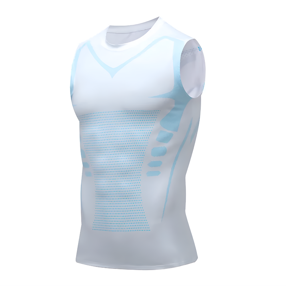 Men's Compression Shaping Vest – Slimming, Seamless, and Breathable Support - Lamylie