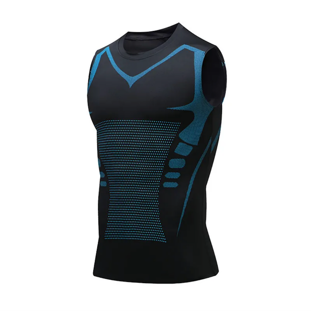 Men's Compression Shaping Vest – Slimming, Seamless, and Breathable Support - Lamylie