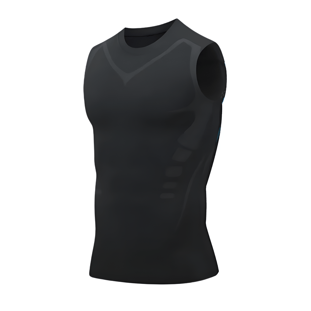 Men's Compression Shaping Vest – Slimming, Seamless, and Breathable Support - Lamylie