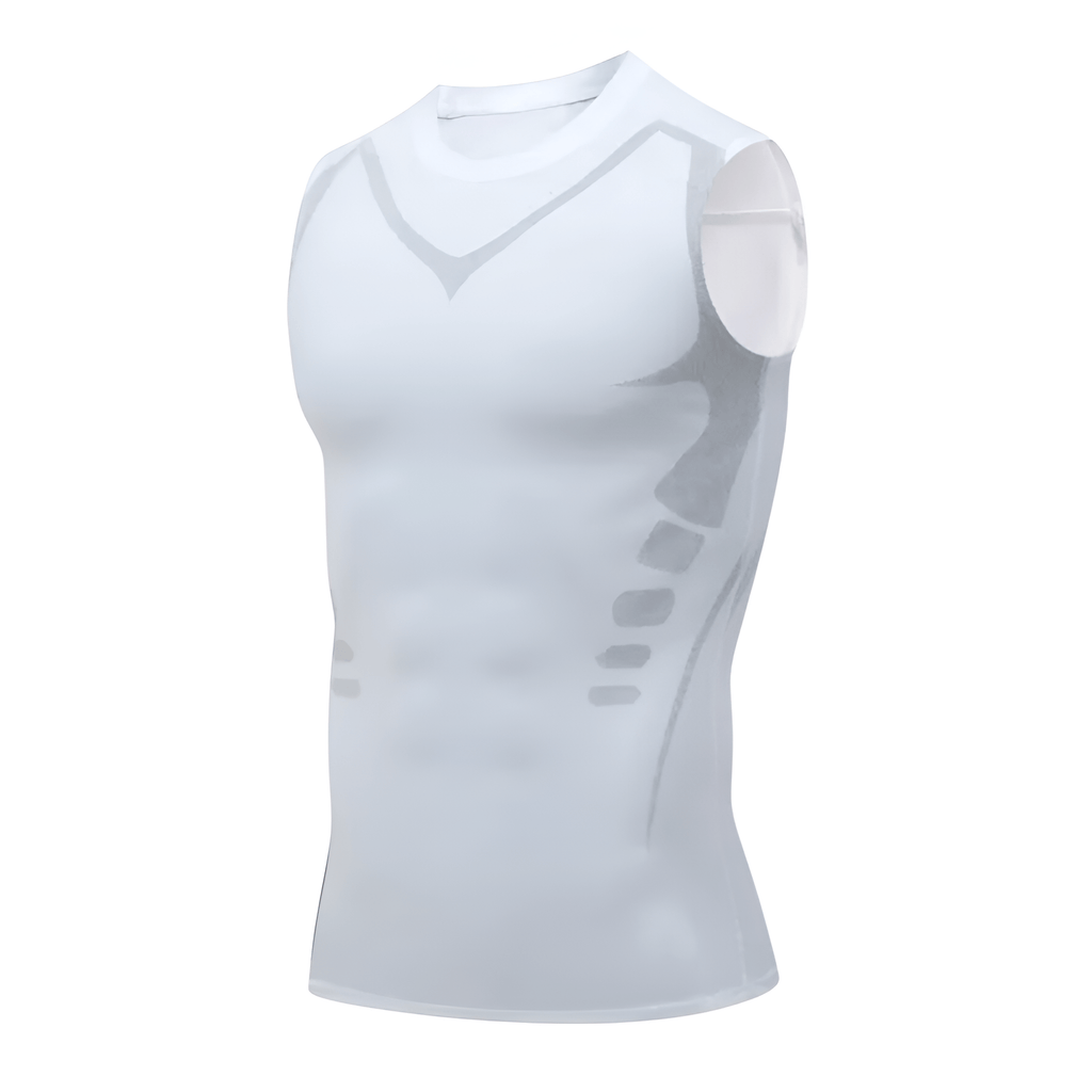 Men's Compression Shaping Vest – Slimming, Seamless, and Breathable Support - Lamylie
