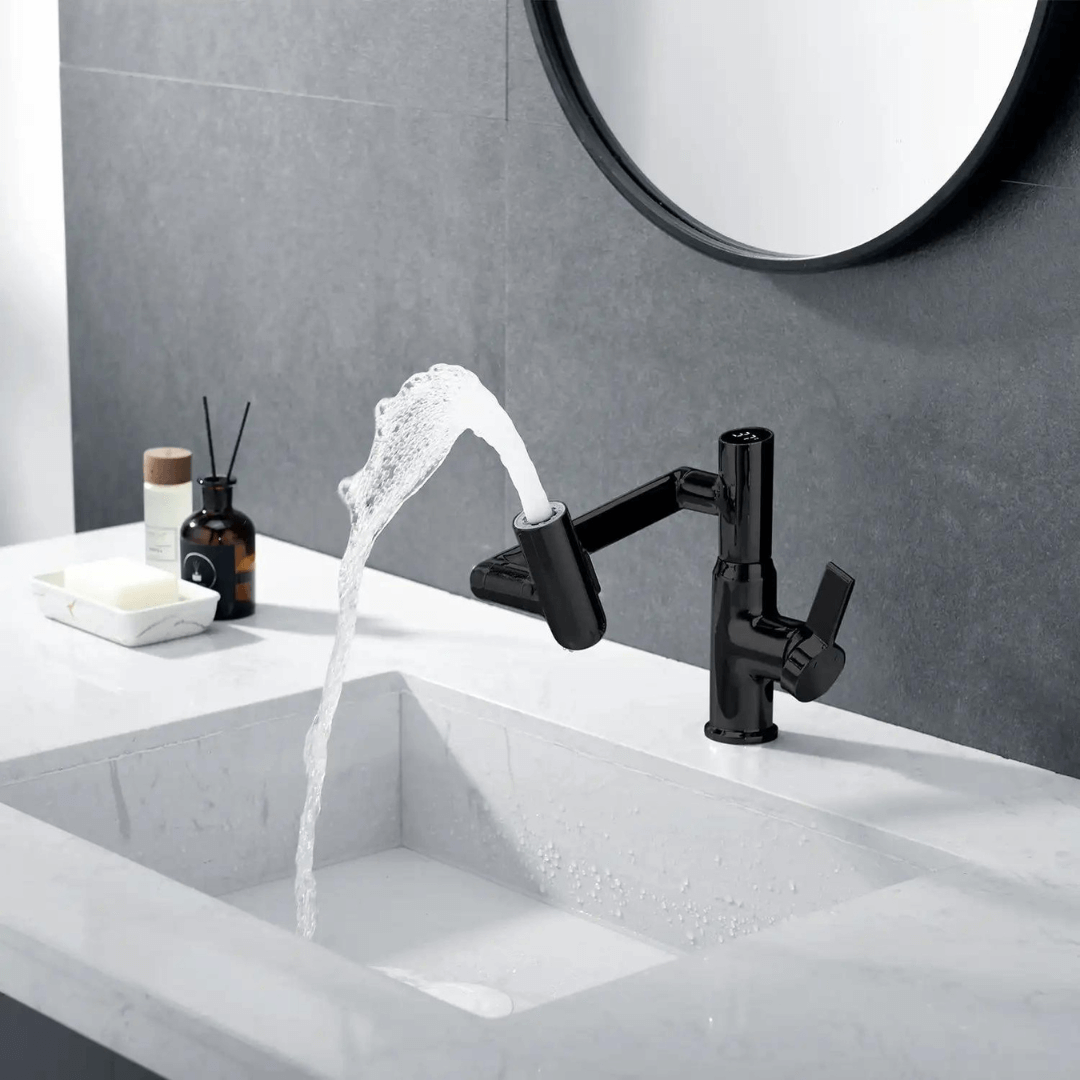 Digital Faucet with Temperature Display | Rotatable Design with Multiple Spray Modes for Kitchen and Bathroom - Lamylie