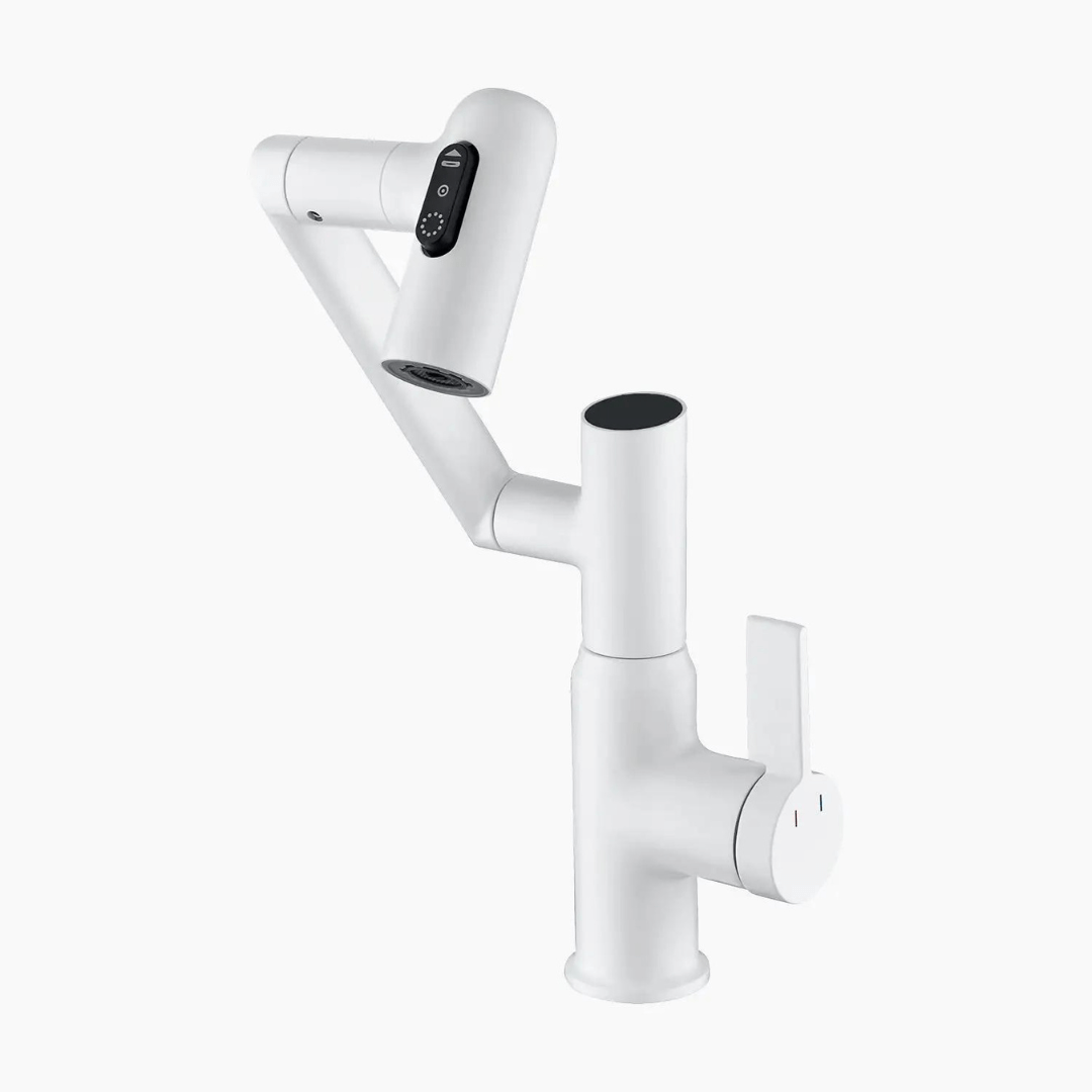Digital Faucet with Temperature Display | Rotatable Design with Multiple Spray Modes for Kitchen and Bathroom - Lamylie