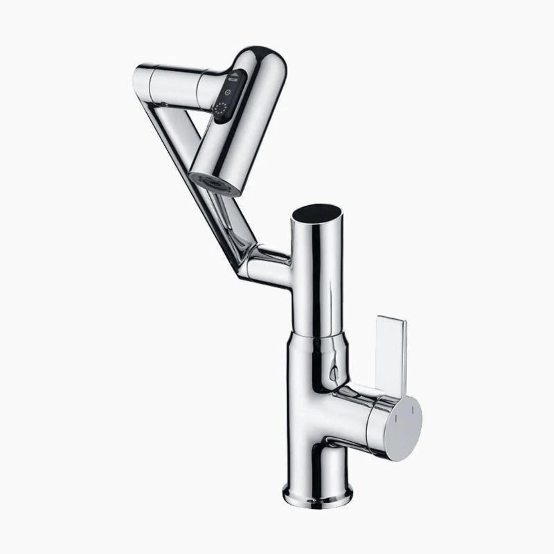 Digital Faucet with Temperature Display | Rotatable Design with Multiple Spray Modes for Kitchen and Bathroom - Lamylie