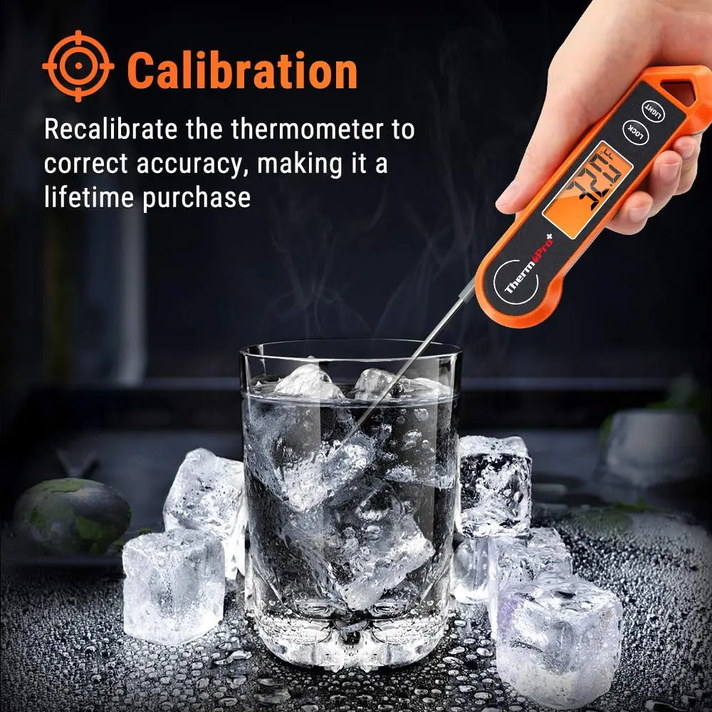 Instant Read Meat Thermometer for Accurate Measurements - Lamylie