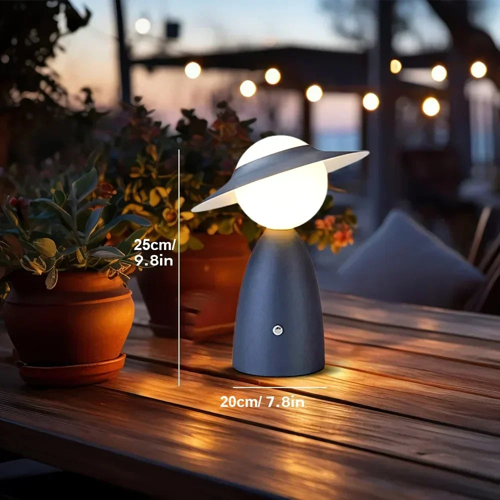 TouchBright – Kabellose, wiederaufladbare LED-Tischlampe | Kinderzimmer | Nachttischlampe - Lamylie