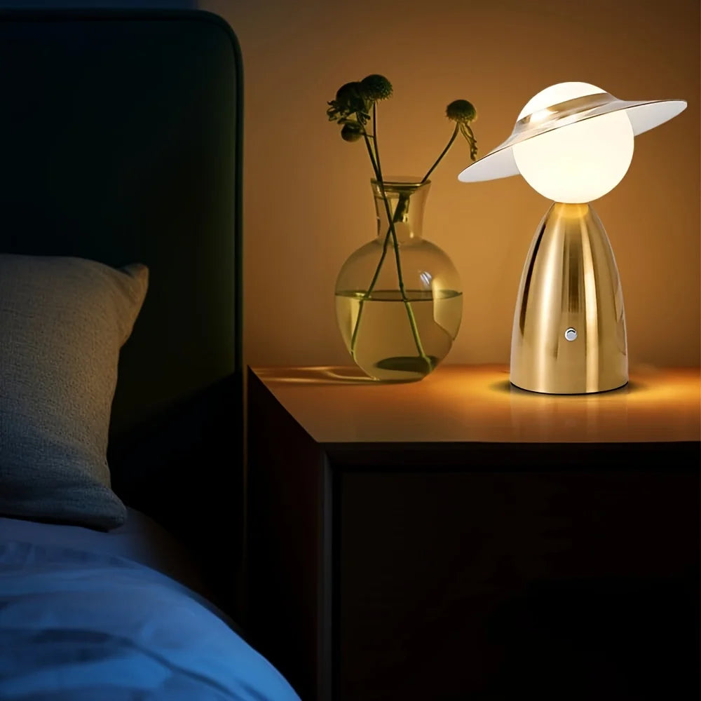 TouchBright – Kabellose, wiederaufladbare LED-Tischlampe | Kinderzimmer | Nachttischlampe - Lamylie