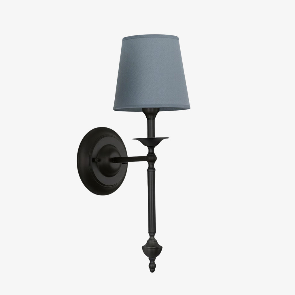 Stoffwandleuchte mit Vintage-Kupfer-Finish | Atmosphärische Beleuchtung für Flur, Schlafzimmer und Wohnzimmer - Lamylie