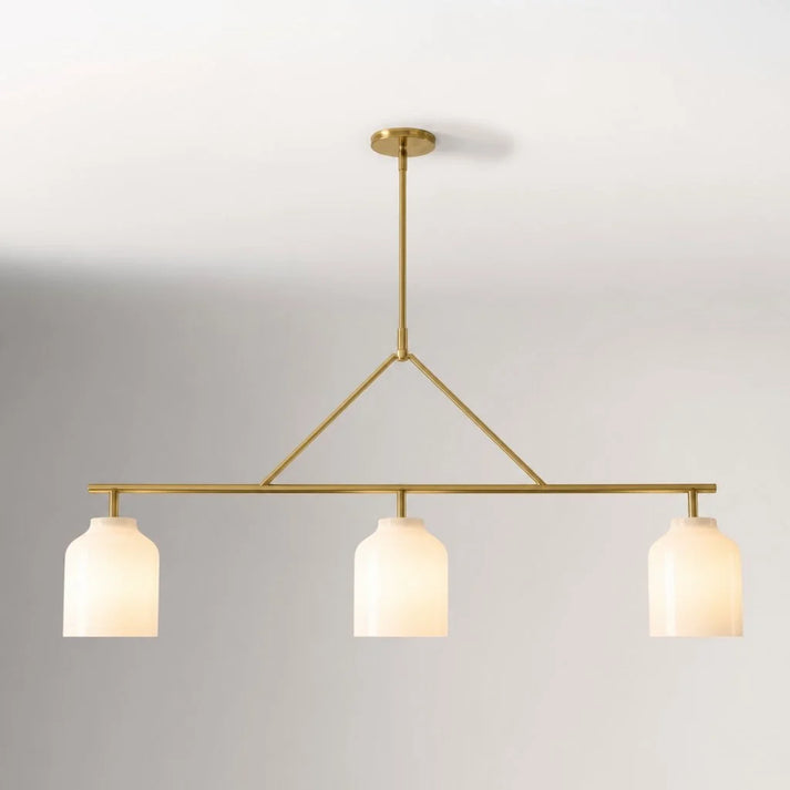 Scandinavian Pendant Lamp | Modern Metal Designer Lamp in Matte Finish | Stylish Pendant Lighting for Dining Room Kitchen Living Room - Lamylie