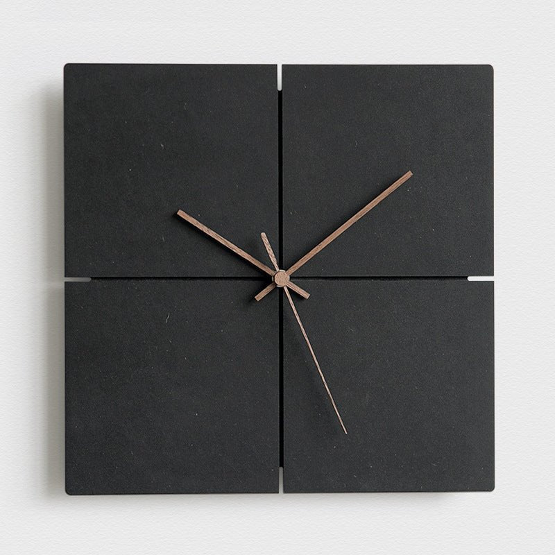 Horloge murale minimaliste moderne et silencieuse pour la décoration du salon - Lamylie