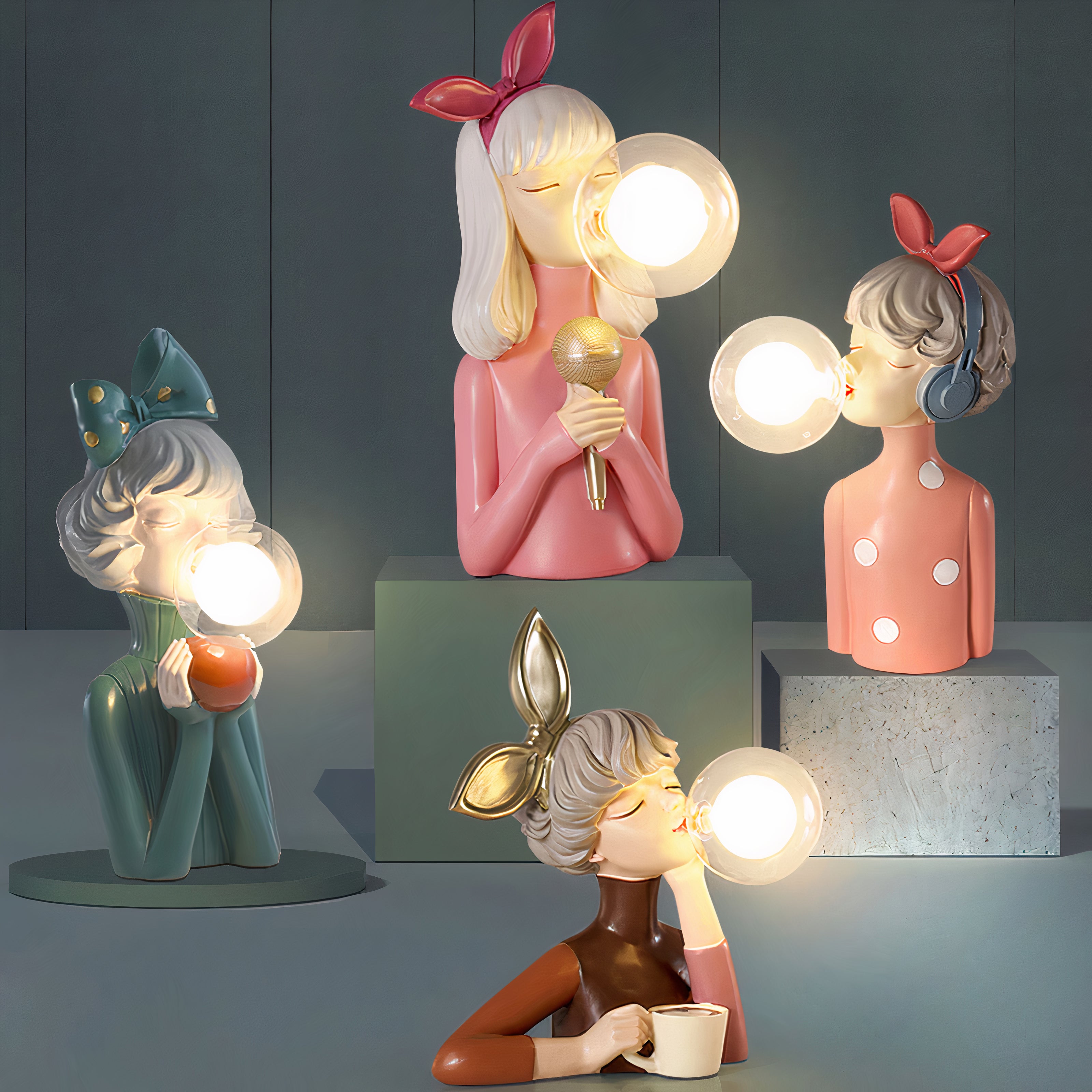 Charming Home Lighting Idea – Sister Lamps - Lamylie