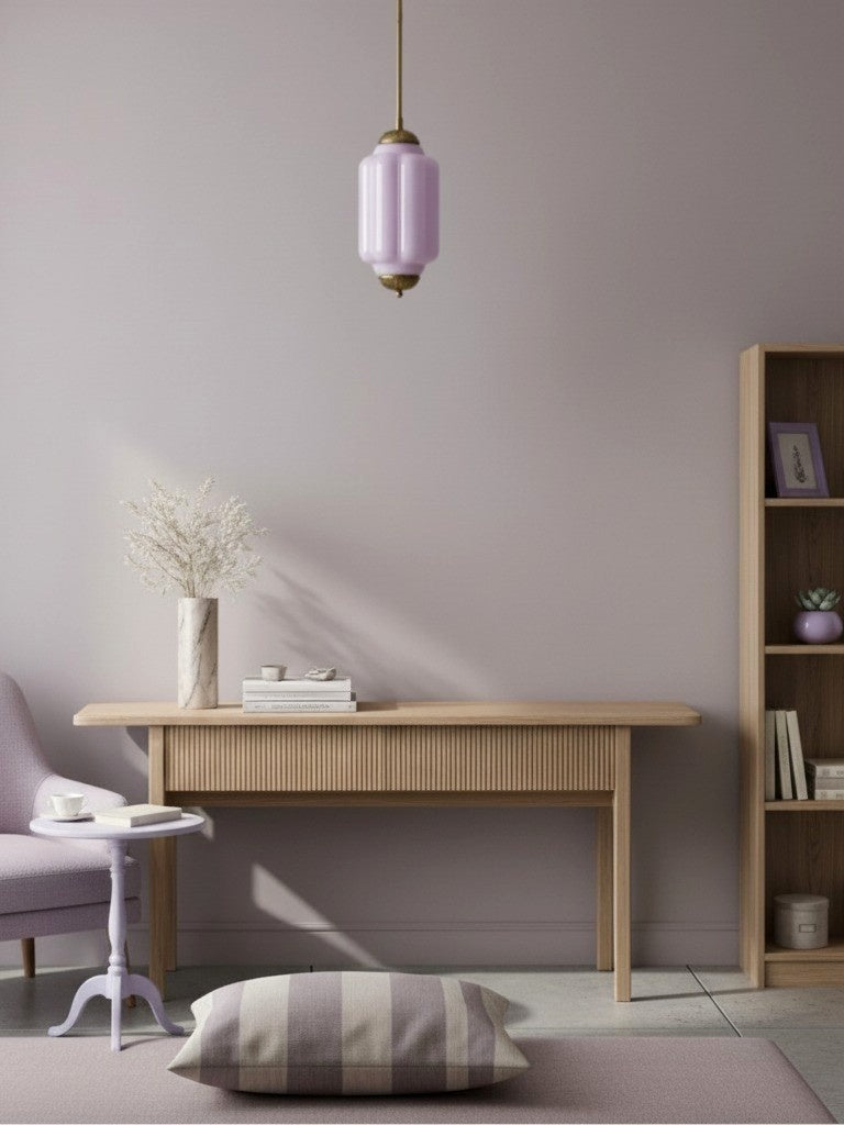 Vintage Glass Pendant Lamp with Nostalgic Look | Refined Lighting for Dining Room and Kitchen - Lamylie
