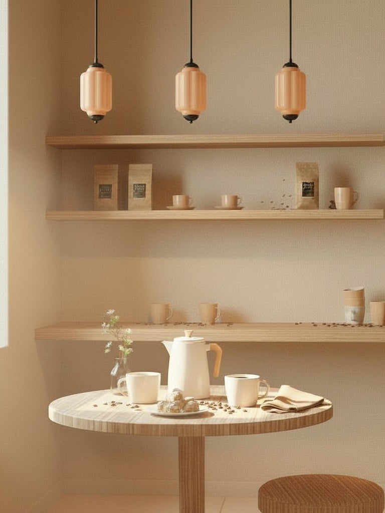 Vintage Glass Pendant Lamp with Nostalgic Look | Refined Lighting for Dining Room and Kitchen - Lamylie