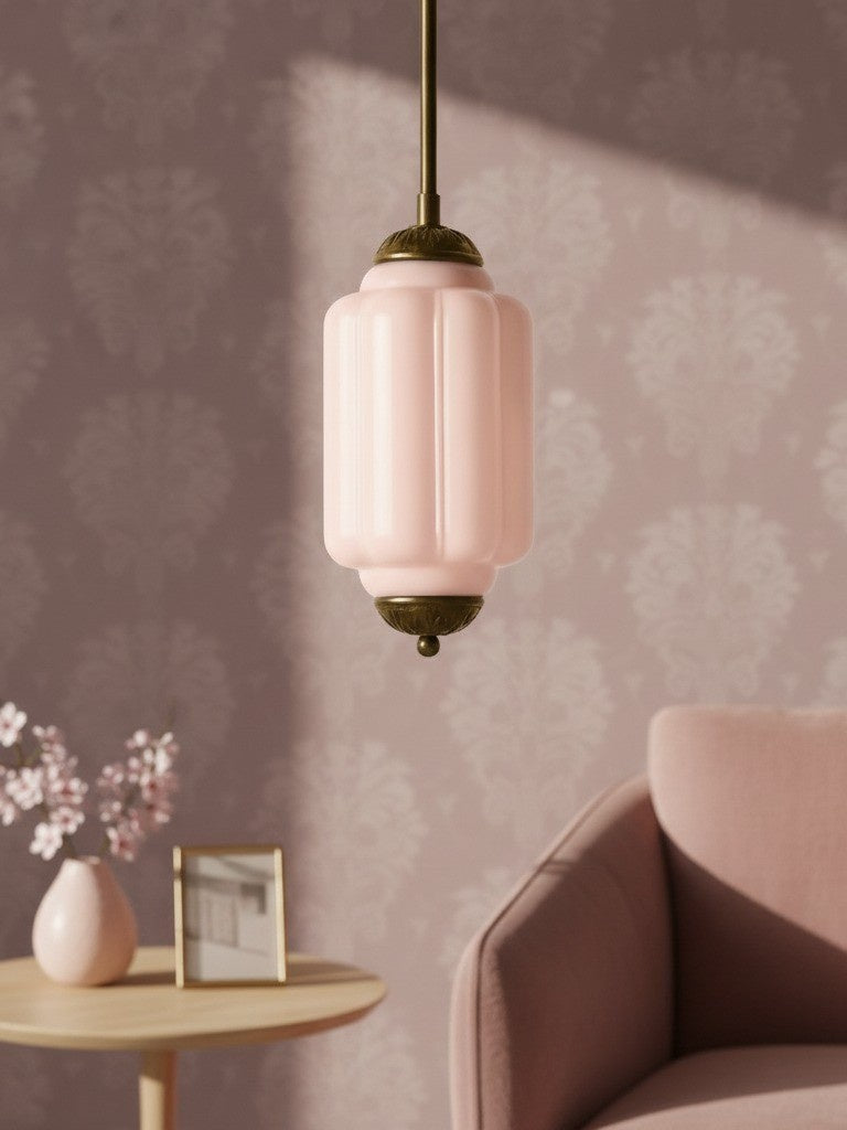 Vintage Glass Pendant Lamp with Nostalgic Look | Refined Lighting for Dining Room and Kitchen - Lamylie