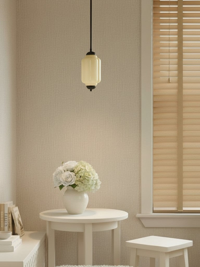Vintage Glass Pendant Lamp with Nostalgic Look | Refined Lighting for Dining Room and Kitchen - Lamylie