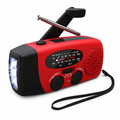 Hätäradio aurinkokammella ja USB-C-varavirtalähteellä - Lamylie