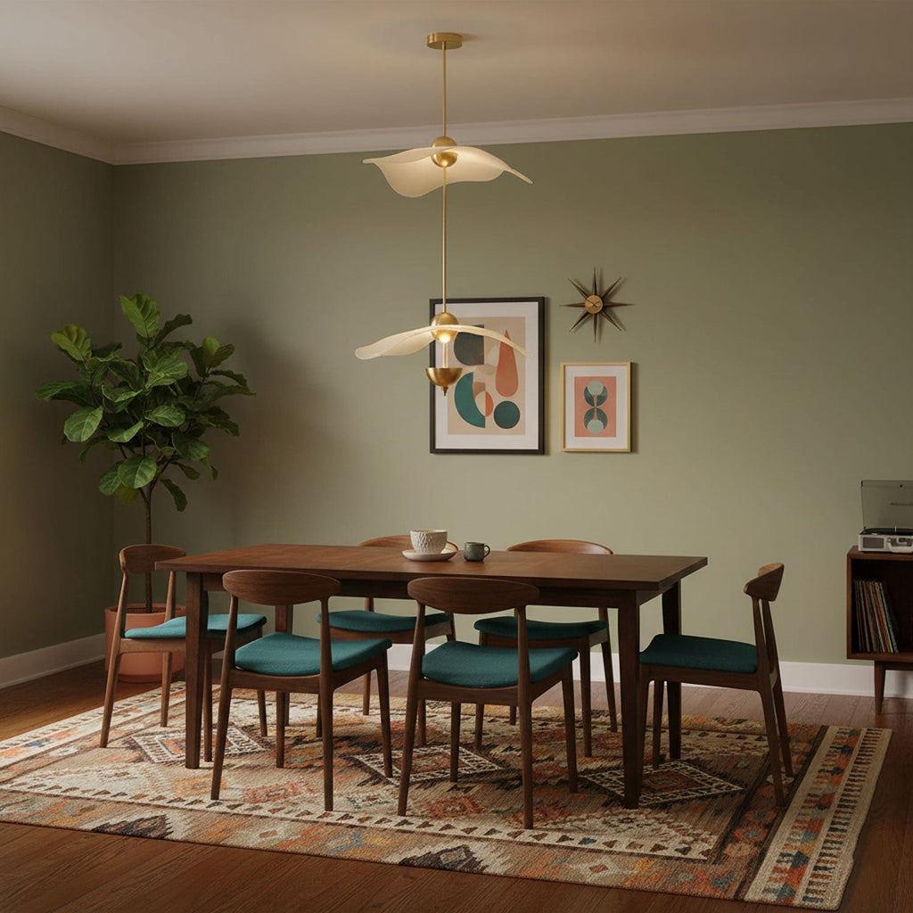Doppelte Biscuit-Hängeleuchte Weiß Gold Rund Opal Weiß Acrylschirm Designbeleuchtung Dekorativ für Wohnzimmer Essbereich Schlafzimmer Modern Skandinavisches Interieur - Lamylie