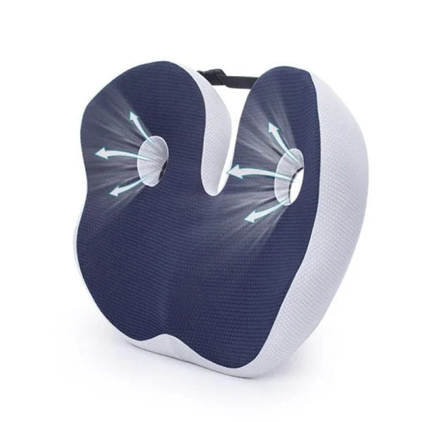 Μαξιλάρι καθίσματος ComfyCurve για ανακούφιση του κόκκυγα — Εργονομικό σχήμα, σταθερή υποστήριξη
