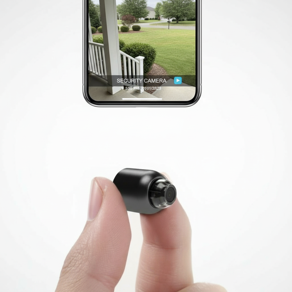 Mini caméra de surveillance Wi-Fi avec vision nocturne - Lamylie