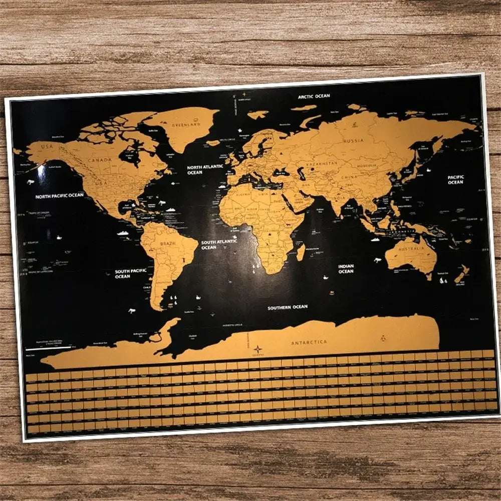 GlobeScratch – Rendi visibili le tue avventure - Lamylie
