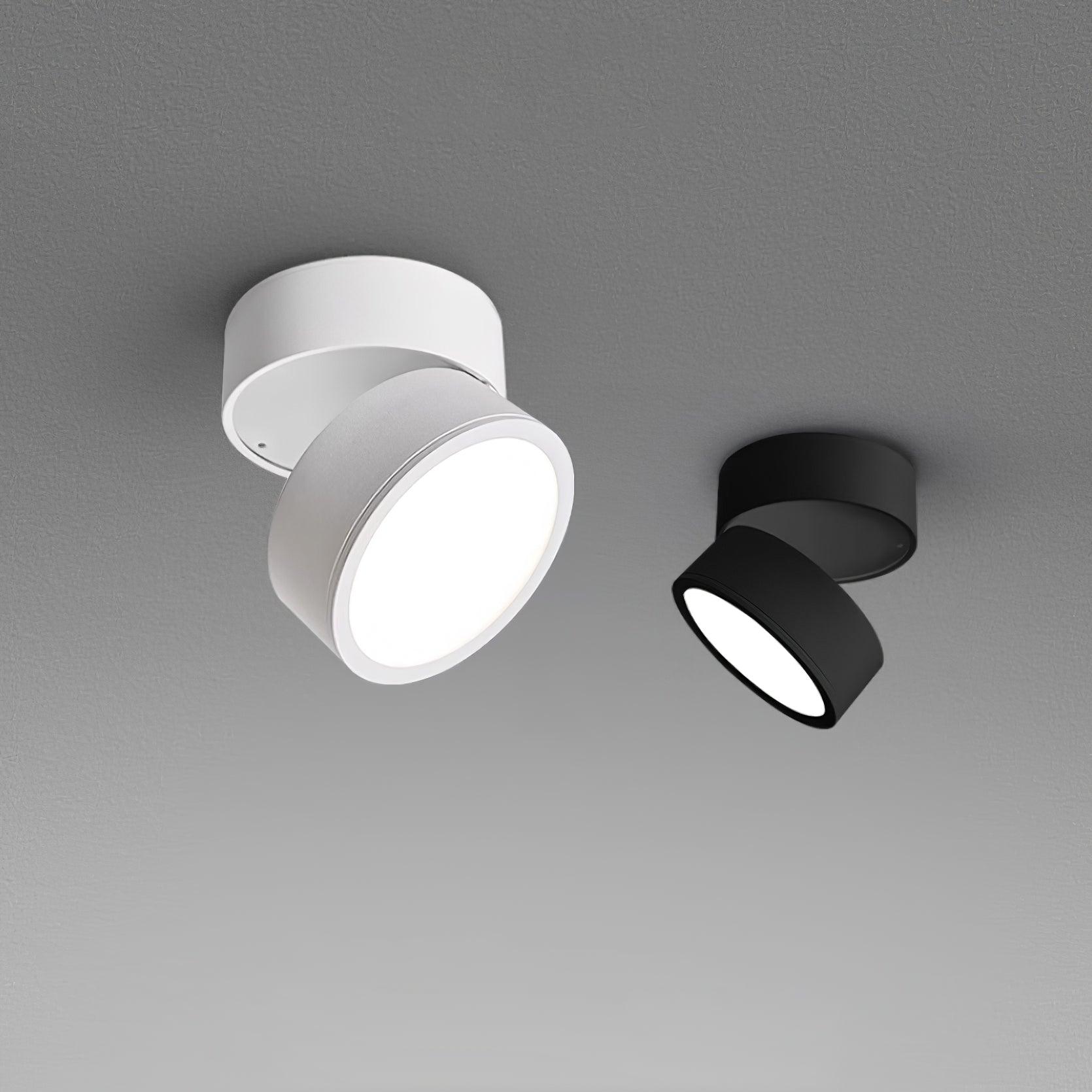 Spot LED reglabil pentru tavan, cu design scandinav modern | Alb cald 3000K - Lamylie