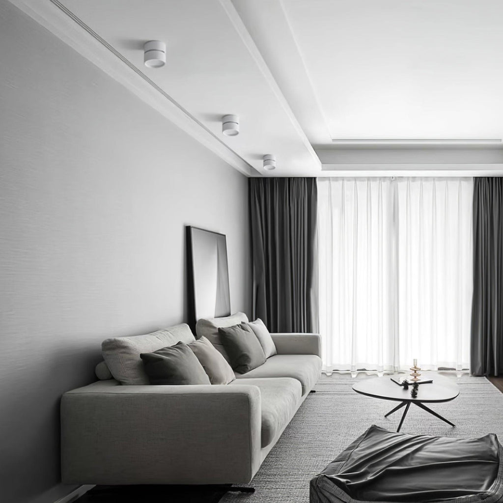 Spot LED reglabil pentru tavan, cu design scandinav modern | Alb cald 3000K - Lamylie
